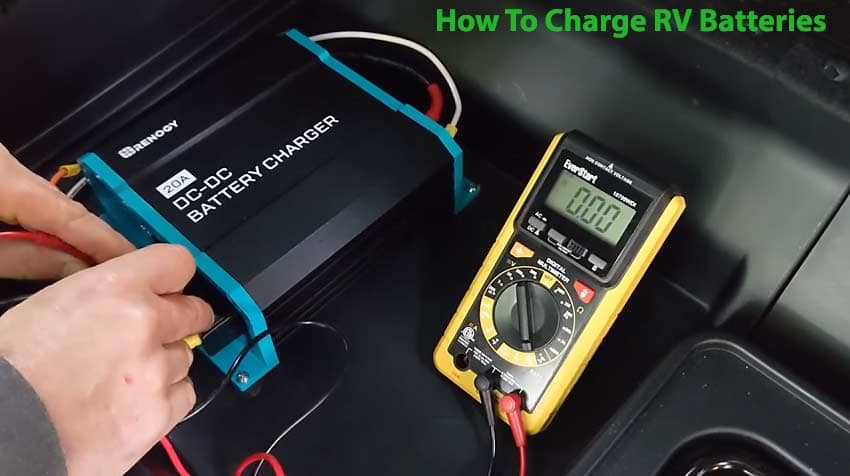 How to charge RV batteries