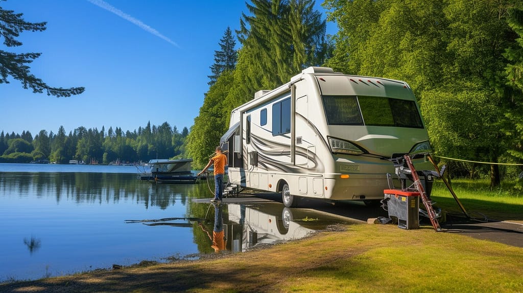 RV Exterior Cleaning and Maintenance