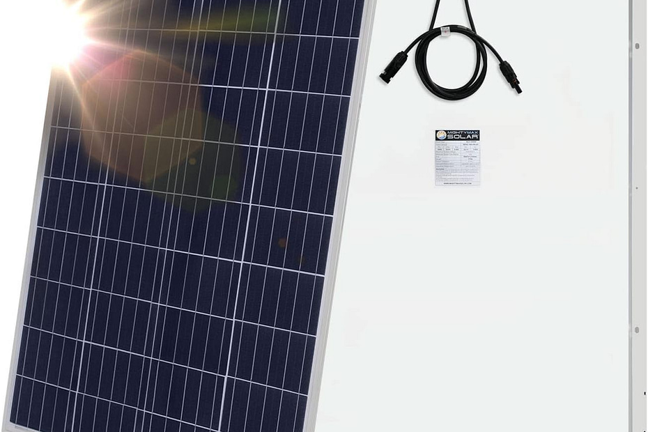 Mighty Max Polycrystalline Solar Panel Charger