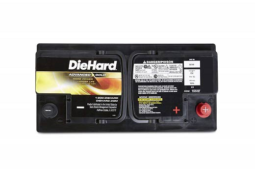 Diehard Advanced Gold AGM Battery Feature